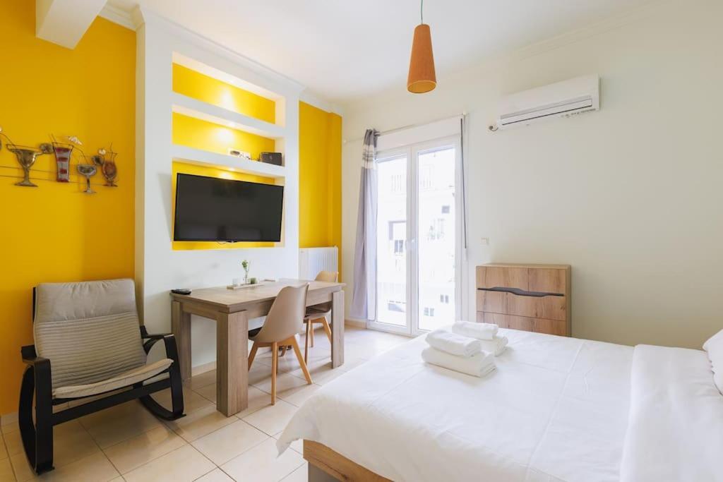 Relaxing Studio In Athens City Center Exterior photo